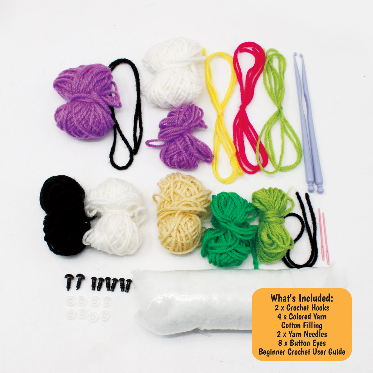 DIY 4-IN-1 CROCHET KIT