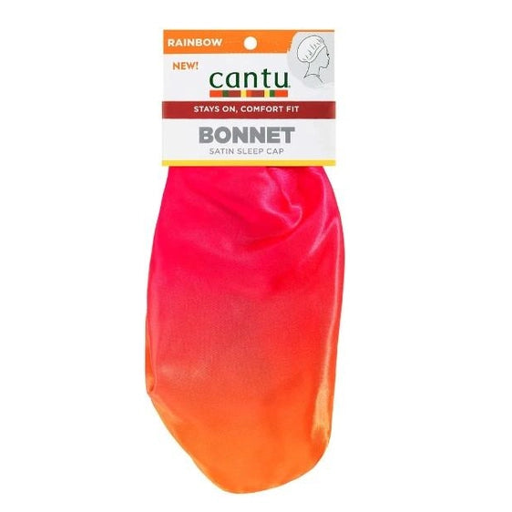 KIDS RAINBOW SATIN BONNET