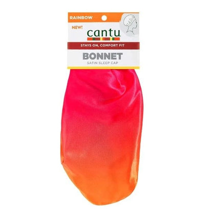 KIDS RAINBOW SATIN BONNET