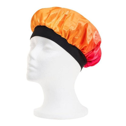 KIDS RAINBOW SATIN BONNET
