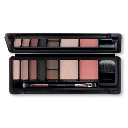 10 PC GLAM FACE EYE & FACE MAKEUP CASE