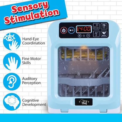 13 PC PLAY DISHWASHER SET