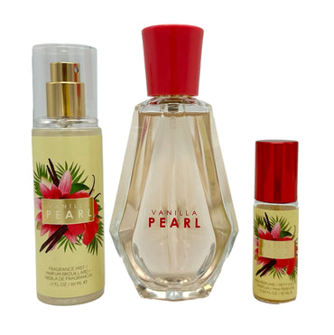 GIRL'S 3 PC PERFUME GIFT SET VANILLA PEARL