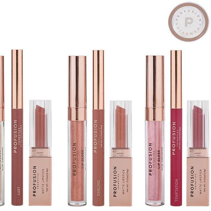 10 PC STARS ALIGNED LIPS SET
