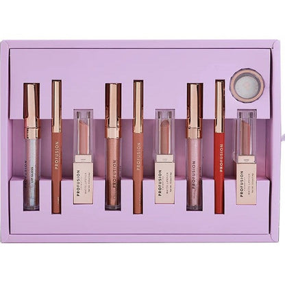 10 PC STARS ALIGNED LIPS SET