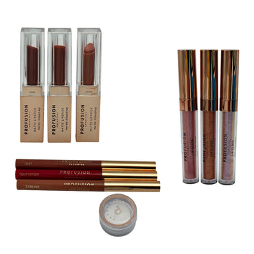 10 PC STARS ALIGNED LIPS SET