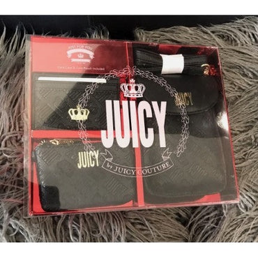 3 PC BLACK CELLIE CROSSBODY GIFT SET