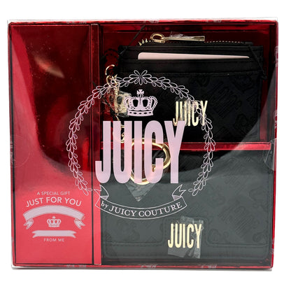 2 PC BLACK WALLET GIFT SET