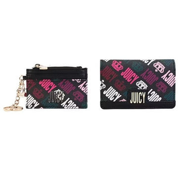 2 PC MULTICOLOR WALLET GIFT SET