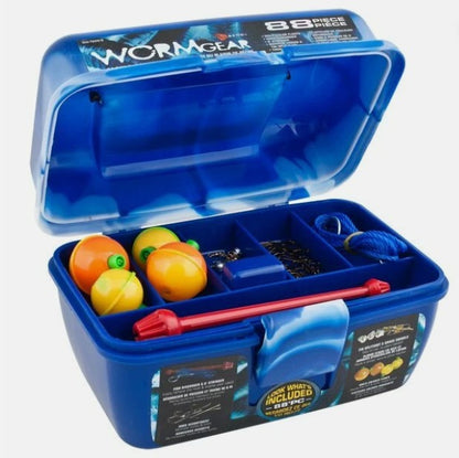 88 PC BLUE TACKLE BOX