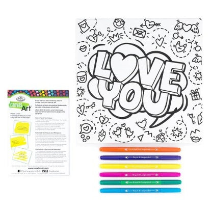 8 PC CANVAS ART SET