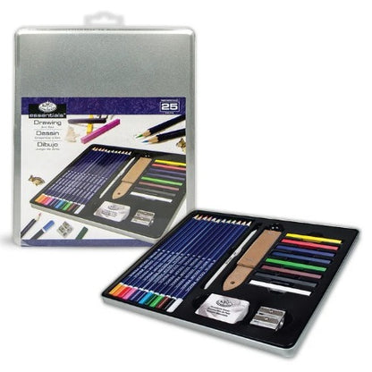25 PC DRAWING ART SET