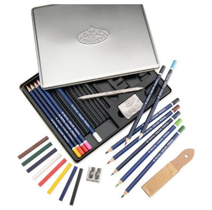 25 PC DRAWING ART SET