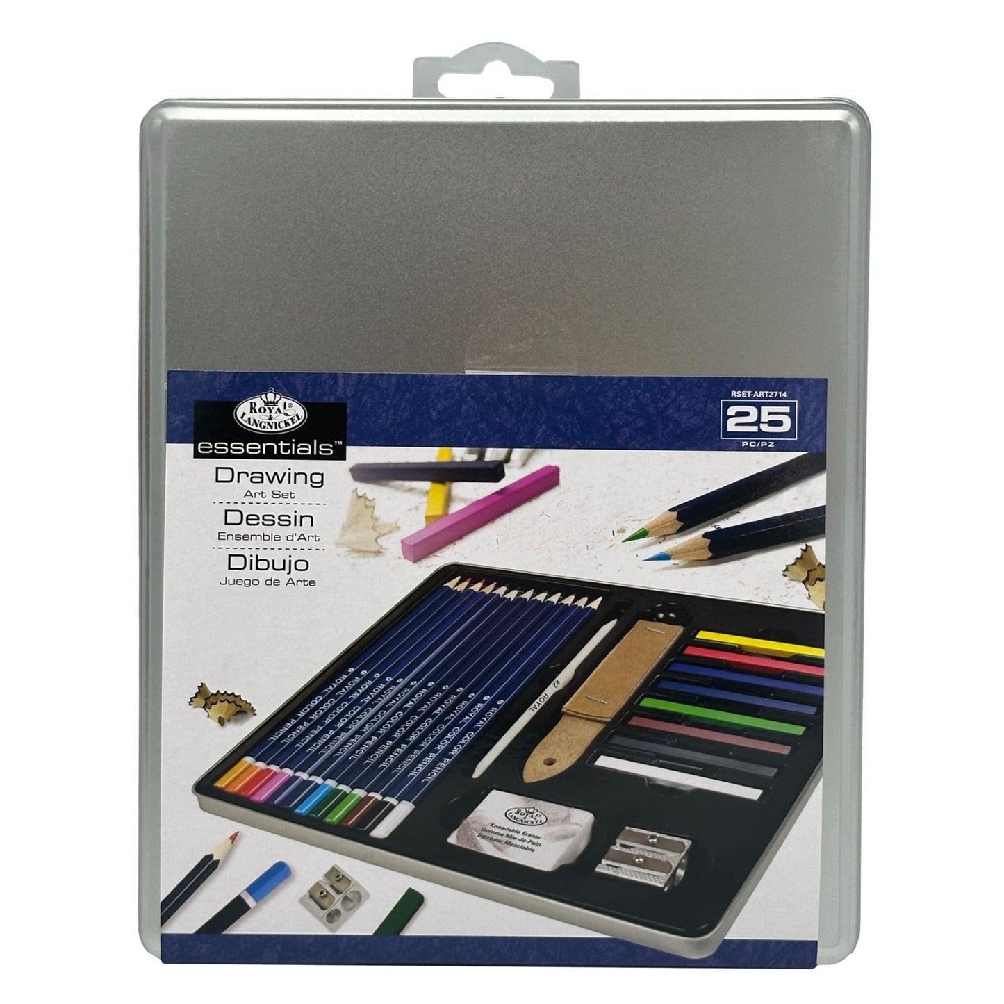 25 PC DRAWING ART SET