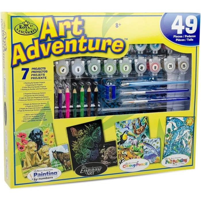49 PC ART ADVENTURE SET 7 PROJECTS ASSORTED