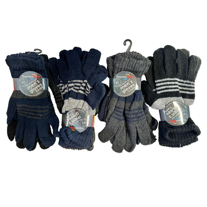 MEN'S 2 PC GLOVES ASSORTED