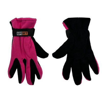WOMEN'S FLEECE GLOVES ASSORTED