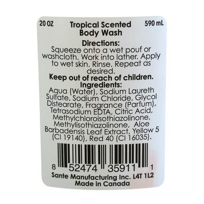 20 OZ TROPICAL BODY WASH