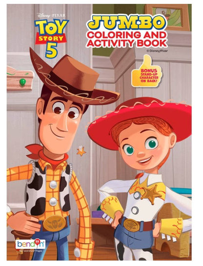 TOY STORY 5  JUMBO COLORING AND ACTIVITY BOOK