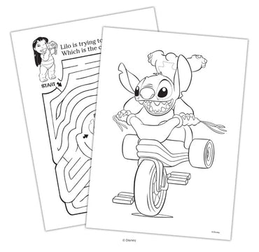 DISNEY STITCH JUMBO COLORING AND ACTIVITY BOOK