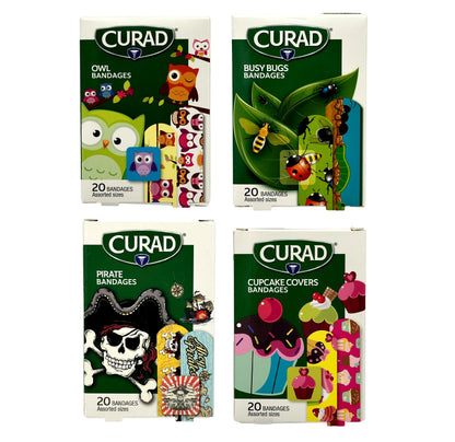 20 CT KID'S BANDAGES ASSORTED