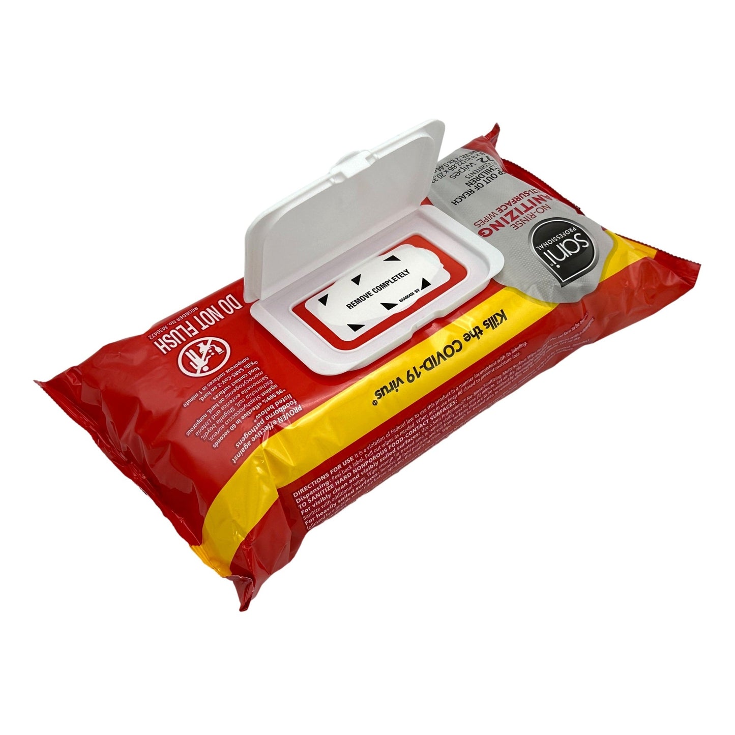72 CT MULTI-SURFACE SANITIZING WIPES 9 X 8 IN SHEETS