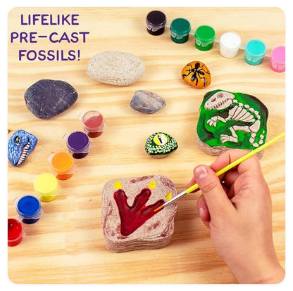 DINO ROCK PAINTING