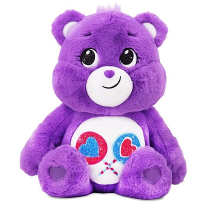 14 IN SHARE CARE BEAR PURPLE GLITTER EDITION