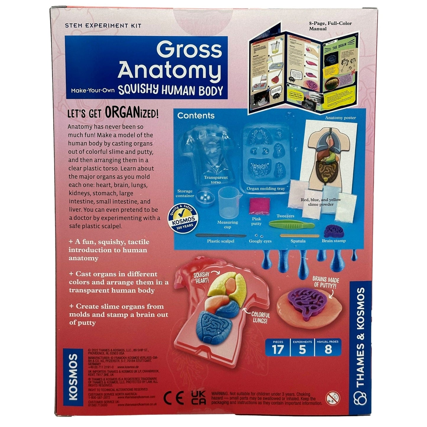 MAKE YOUR OWN SQUISHY HUMAN BODY STEM KIT