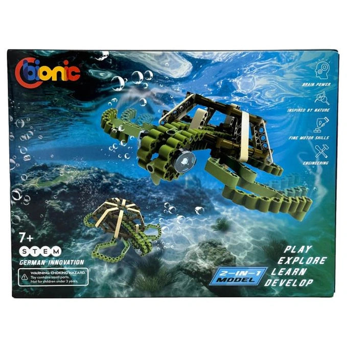 THE TURTLE BUILD SET ANIMATRONIC