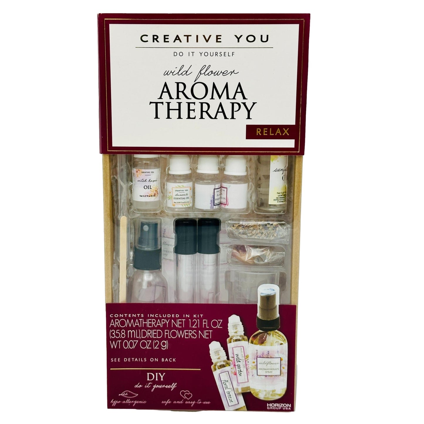 DO IT YOURSELF WILD FLOWER AROMATHERAPY SPA