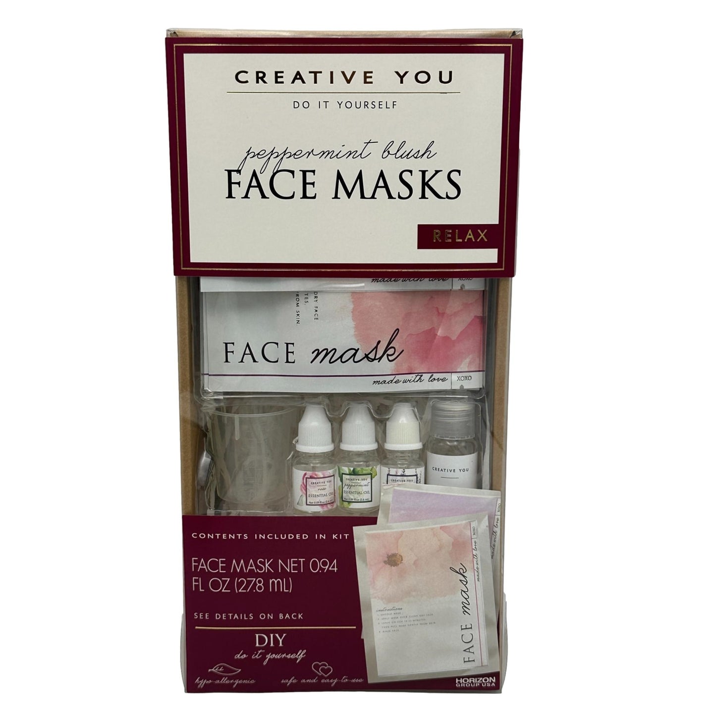 DO IT YOURSELF PEPPERMINT BLUSH FACE MASKS