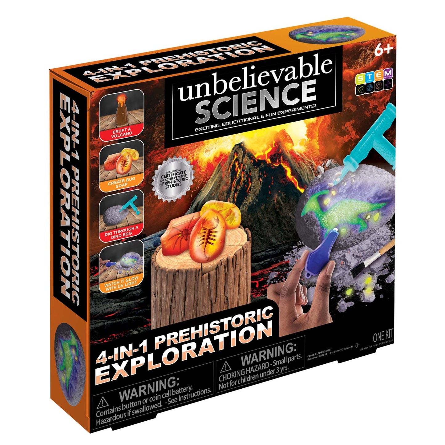 4-IN-1 PREHISTORIC EXPLORATION SET