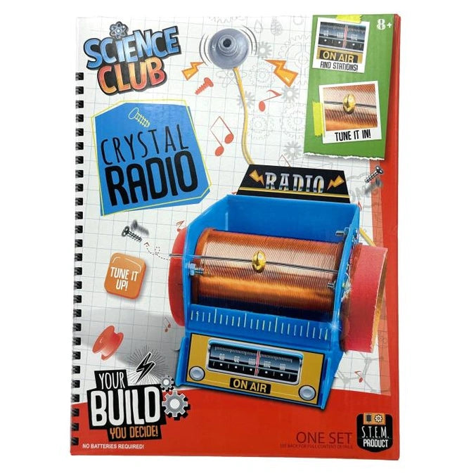 BUILD YOUR OWN CRYSTAL RADIO KIT