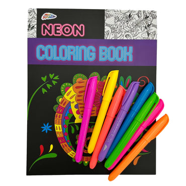 NEON COLORING SET ASSORTED