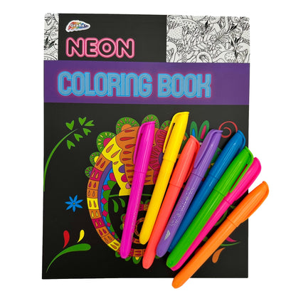 NEON COLORING SET ASSORTED