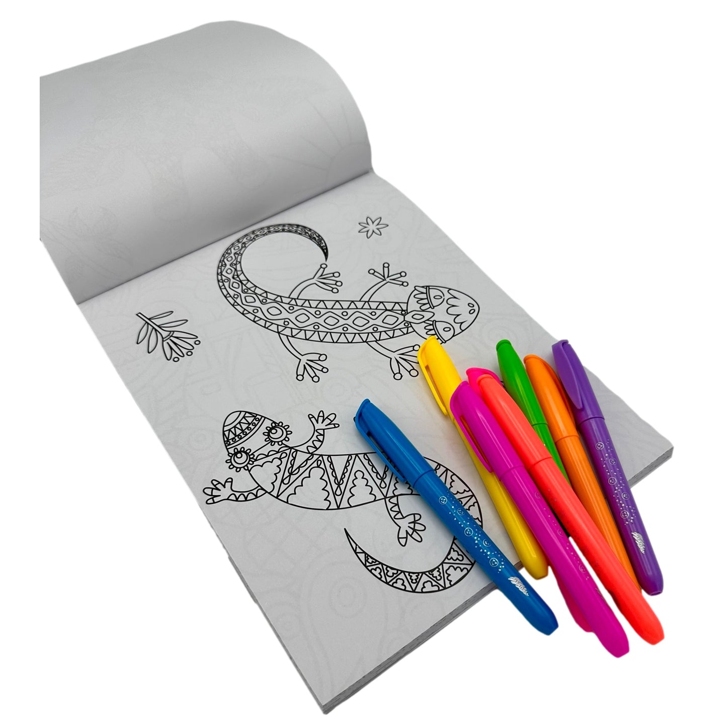 NEON COLORING SET ASSORTED
