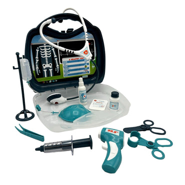 12 PC DOCTOR'S TRAVEL KIT PLAY SET