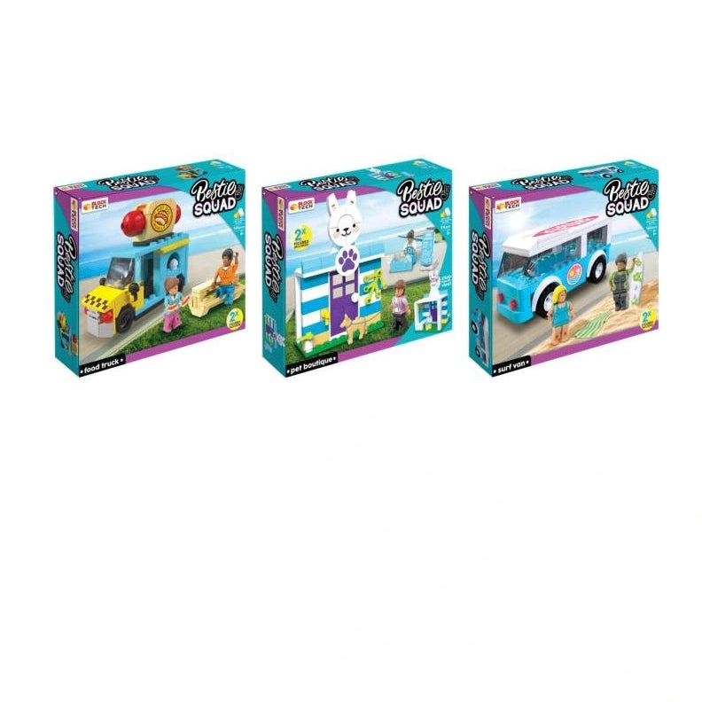 BESTIE SQUAD BLOCK BUILD SET ASSORTED