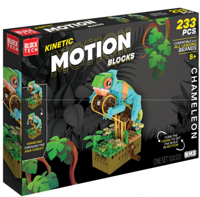 233 PC CHAMELEON KINETIC MOTION BLOCKS BUILDING SET