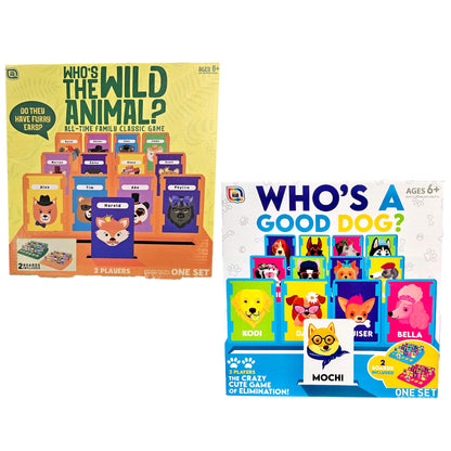 WHO'S WHO? GAME ASSORTED DOGS OR ANIMALS