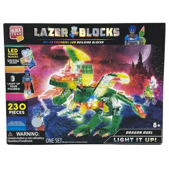 230 PC LAZER BLOCKS DRAGON DUEL