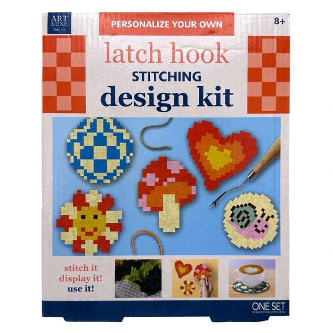 LATCH HOOK STITCHING DESIGN KIT