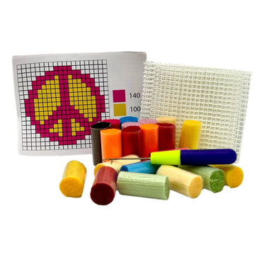 LATCH HOOK STITCHING DESIGN KIT