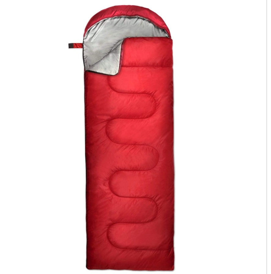 DELUXE SLEEPING BAG WITH STUFF SACK ASSORTED