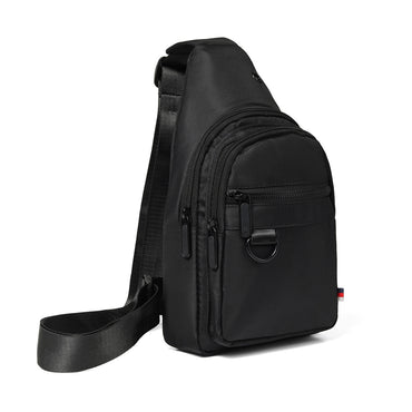 CROSS BODY SLING BAG BLACK 11.8 X 6.7 X 2 IN NYLON