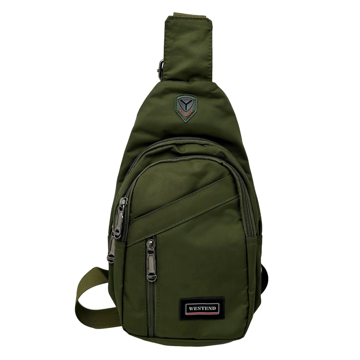 CROSS BODY SLING BAG ASSORTED 11.5 X 6 X 3 IN NYLON
