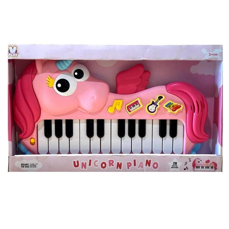 PINK UNICORN PIANO ELECTRONIC KEYBOARD
