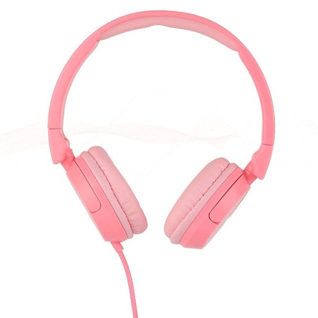 PINK CORDED HEADPHONES KID SAFE AGES 6-9