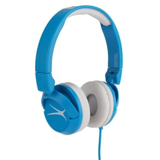 BLUE CORDED HEADPHONES KID SAFE AGES 3-5